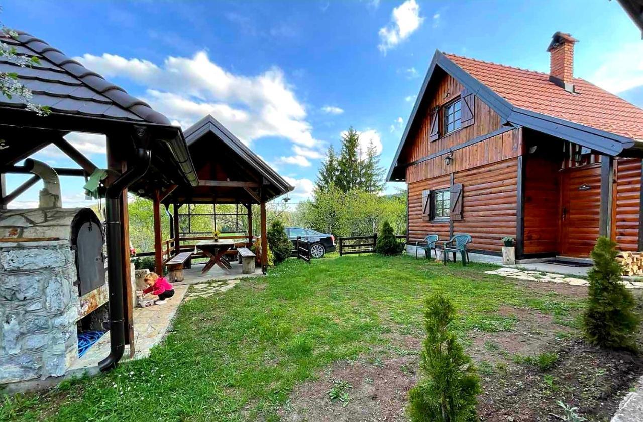 Brvnare Na Brdu Villa Sljivovica  Ngoại thất bức ảnh