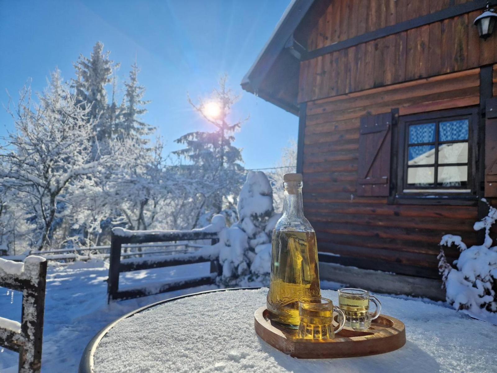 Brvnare Na Brdu Villa Sljivovica  Ngoại thất bức ảnh